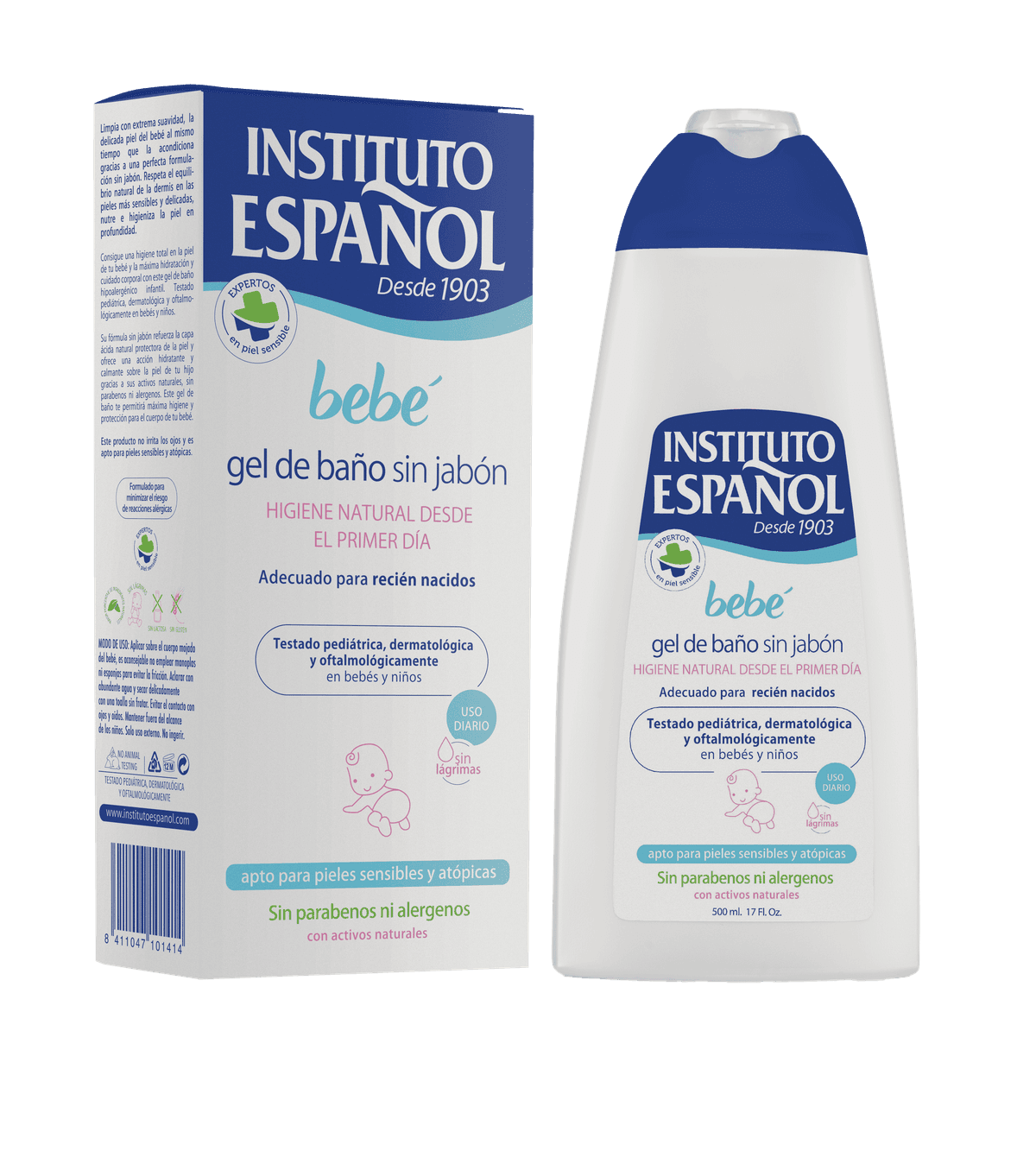 Bebe Soap-Free Shower Gel 500ml