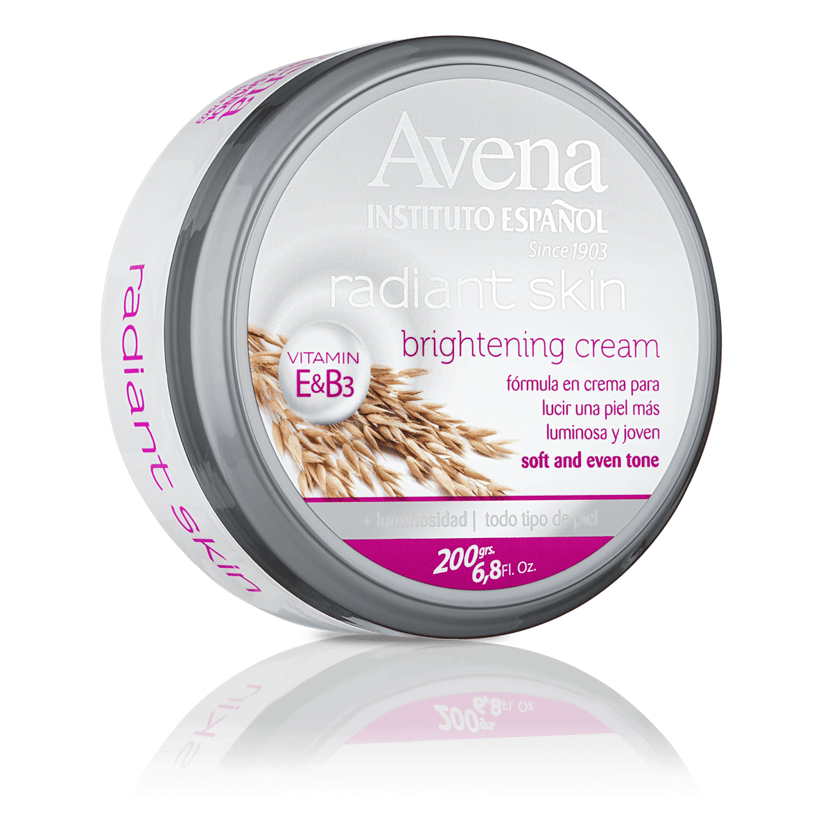 Avena Brightening Moisturising Cream 200ml
