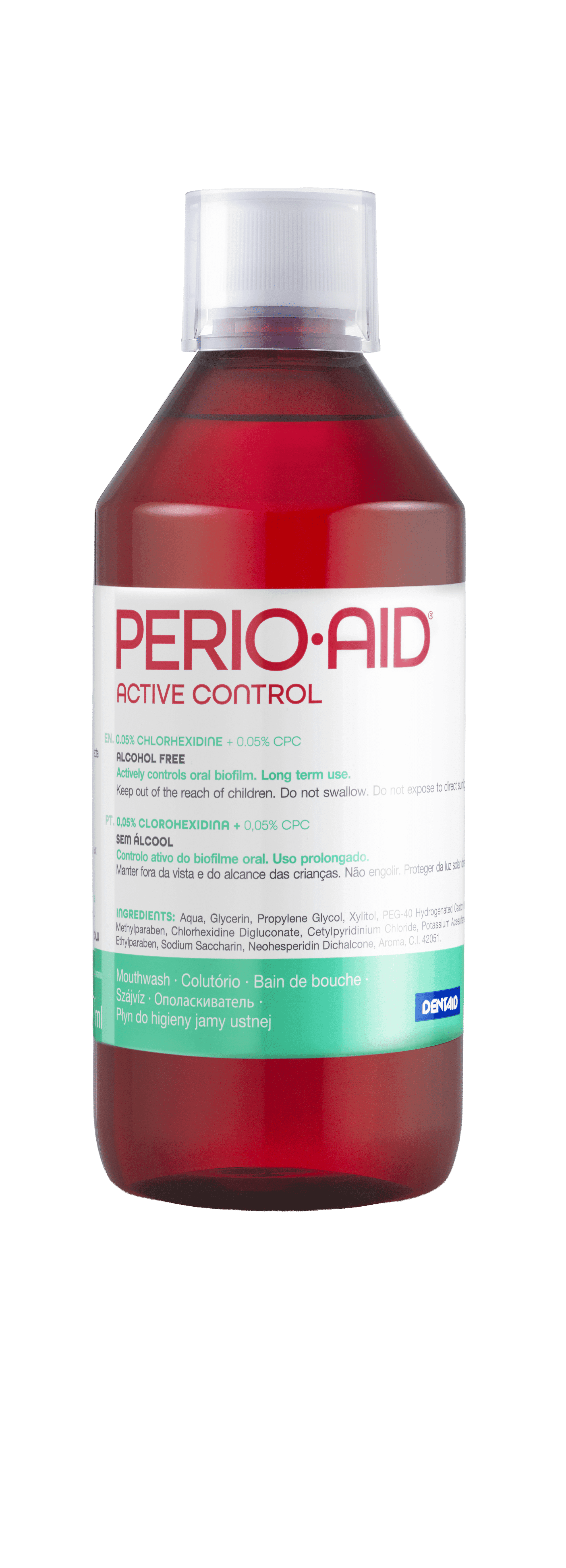 Perio-Aid Active Control 0.05% Mouthwash 500ml