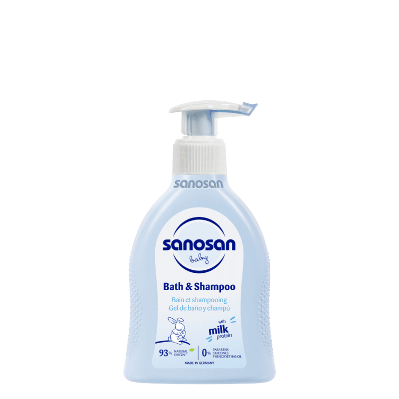 Sanosan Bath & Shampoo 200ml